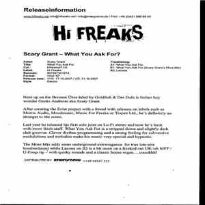 Scary Grant - Lacona flac album