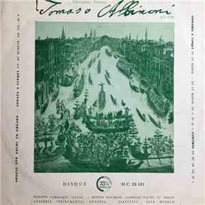 Tomaso Albinoni - Adagio per archi ed organo flac album