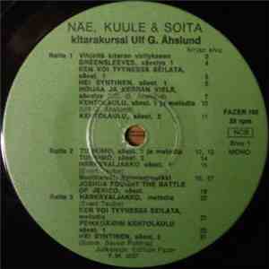 Ulf G. Åhslund - Näe, Kuule & Soita - Kitarakurssi Ulf G. Åhslund flac album