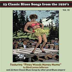Various - 23 Classic Blues Songs From The 1920’s Vol. 16 flac album