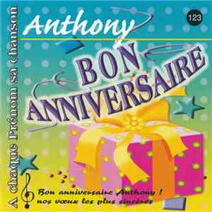 Various - Bon Anniversaire Anthony flac album