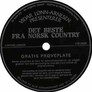 Various - Det Beste Fra Norsk Country flac album