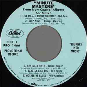 Various - "Minute Masters" From New Capitol Albums For March flac album