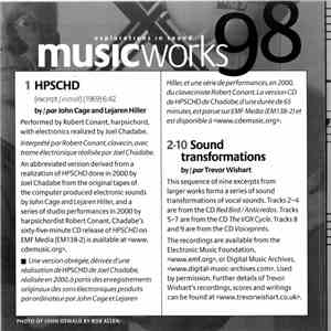 Various - Musicworks 98 flac album