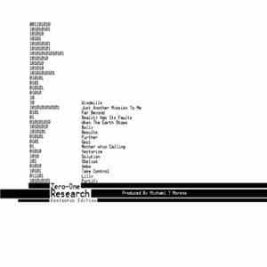Zero-One - Research: Centaurus Edition flac album