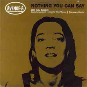 Avenue A - Nothing You Can Say flac album