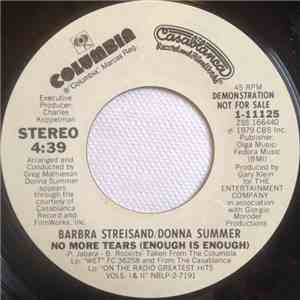 Barbra Streisand & Donna Summer - No More Tears (Enough Is Enough) flac album