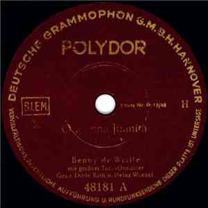 Benny De Weille Mit Seinem Orchester - O Donna Juanita / O La, La flac album