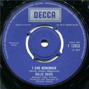 Billie Davis - I Can Remember flac album