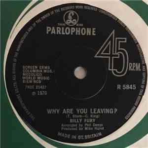 Billy Fury - Why Are You Leaving? flac album