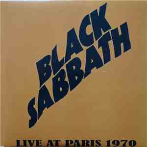 Black Sabbath - Live At Paris 1970 flac album
