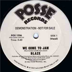 Blaze  - We Come To Jam flac album