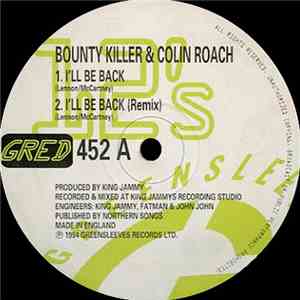 Bounty Killer & Colin Roach - I'll Be Back flac album