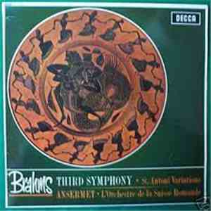 Brahms / Ernest Ansermet Conducting L'Orchestre De La Suisse Romande - Third Symphony flac album