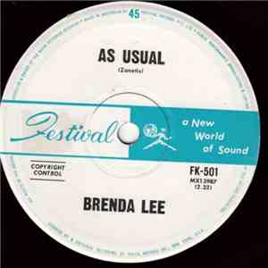 Brenda Lee - As Usual flac album