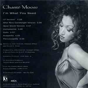 Chanté Moore - I'm What You Need flac album