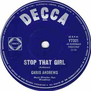 Chris Andrews  - Stop That Girl flac album