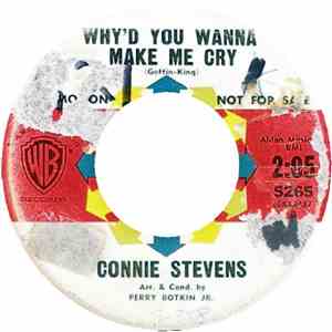 Connie Stevens - Why'd You Wanna Make Me Cry / Just One Kiss flac album