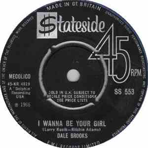Dale Brooks  - I Wanna Be Your Girl flac album