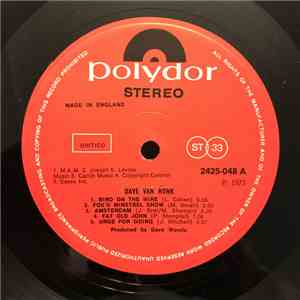 Dave Van Ronk - Dave Van Ronk flac album