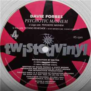Davie Forbes - Psychotic Mayhem flac album