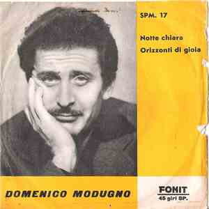 Domenico Modugno - Notte Chiara / Orizzonti Di Gioia flac album