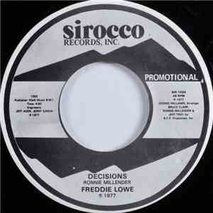 Freddie Lowe - Decisions flac album