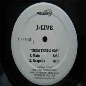 J-Live - Them That's Not flac album