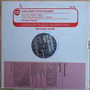 Karlheinz Stockhausen - Musique Vivante - Aus Den Sieben Tagen flac album