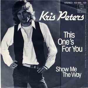Kris Peters - This One's For You flac album