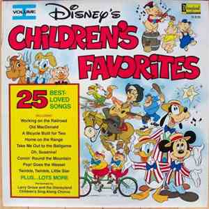 Larry Groce And The Disneyland Children's Sing-Along Chorus - Disney's Children's Favorites Volume I flac album