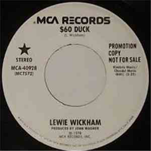 Lewie Wickham - $60 Duck flac album