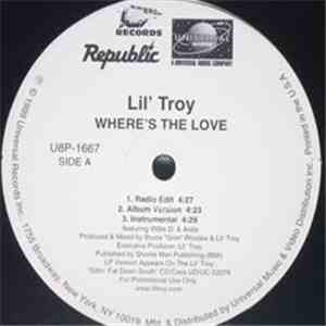 Lil' Troy - Where Is The Love flac album