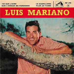 Luis Mariano - Toi Que J'Aime flac album