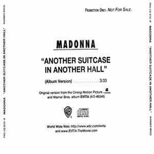 Madonna - Another Suitcase In Another Hall flac album