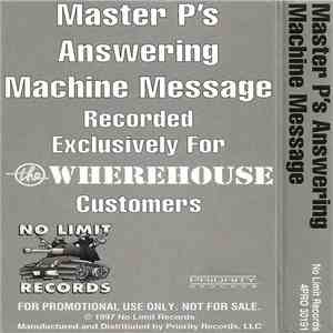 Master P - Master P's Answering Machine Message flac album