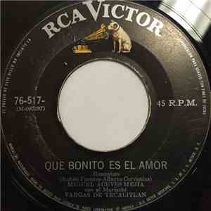 Miguel Aceves Mejia Con The Mariachi Vargas De Tecalitlan - Que Bonito Es El Amor / Paloma Negra flac album