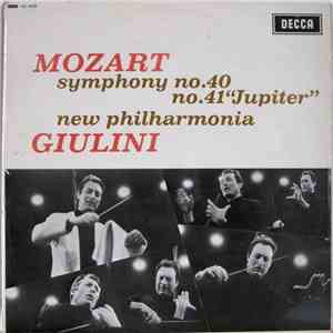 Mozart - Giulini, New Philharmonia - Symphony No. 40 / No. 41 »Jupiter« flac album