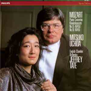 Mozart, Mitsuko Uchida, English Chamber Orchestra, Jeffrey Tate - Piano Concertos No.15 KV450 / No.16 KV451 flac album