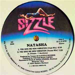 Natasha  - You Give Me New Vibrations flac album
