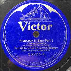 Paul Whiteman And His Concert Orchestra - Rhapsody In Blue flac album