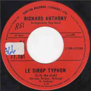 Richard Anthony  - Le Sirop Typhon flac album