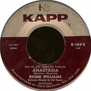 Roger Williams  - Anastasia / A Serenade For Joy flac album