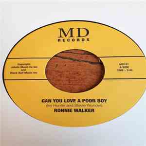Ronnie Walker - Can You Love A Poor Boy flac album