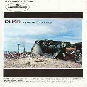Rush - A Farewell To Kings flac album