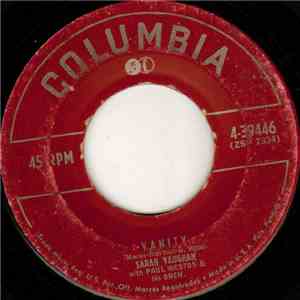 Sarah Vaughan With Paul Weston And His Orchestra - Vanity / My Reverie flac album