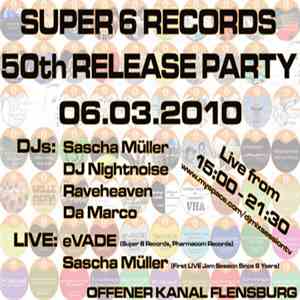 Sascha Müller - Super 6 Records - 50th Release Party flac album