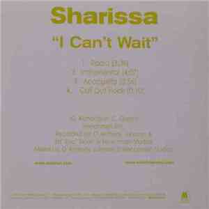 Sharissa - I Can't Wait flac album