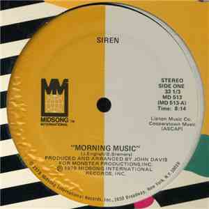 Siren  - Morning Music / Open Up For Love flac album