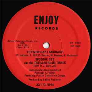 Spoonie Gee And The Treacherous Three - The New Rap Language / Love Rap flac album